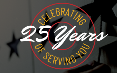 Celebrating 25 Years of Serving You!